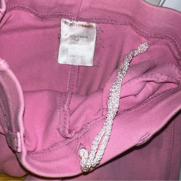 Equistar Kids Pink Riding Breeches - Picture 5 of 5